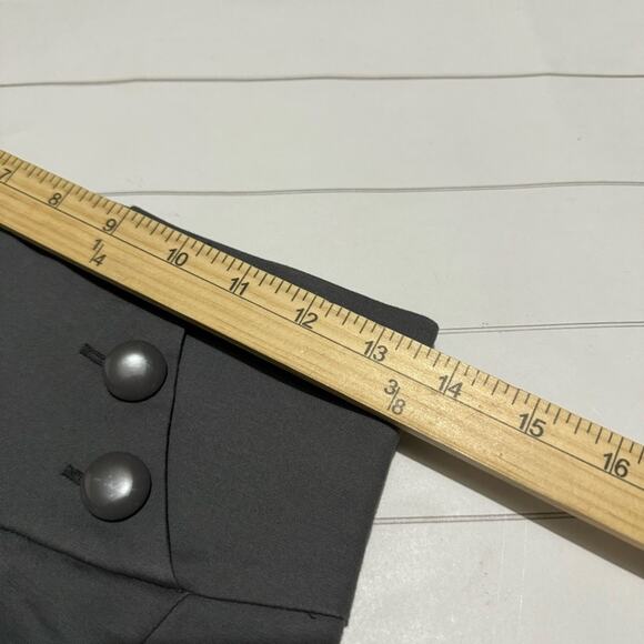 Worthington Gray High Waist Long Modest Classic Pencil Skirt Women’s 4 Petite - Picture 3 of 5